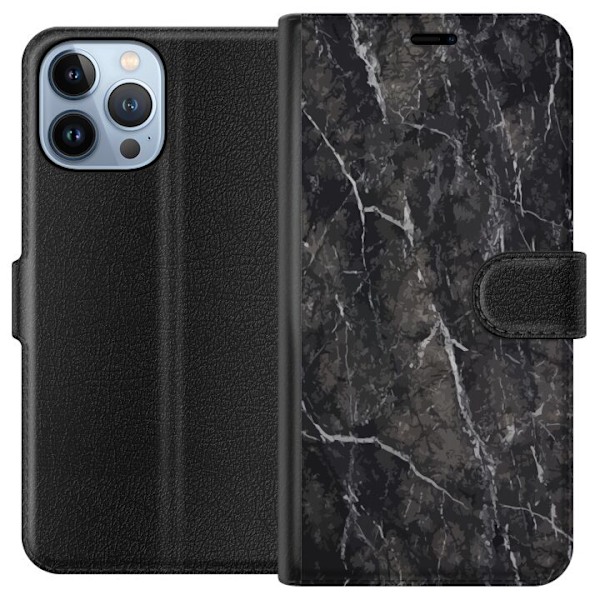 Apple iPhone 13 Pro Max Tegnebogsetui Marmor