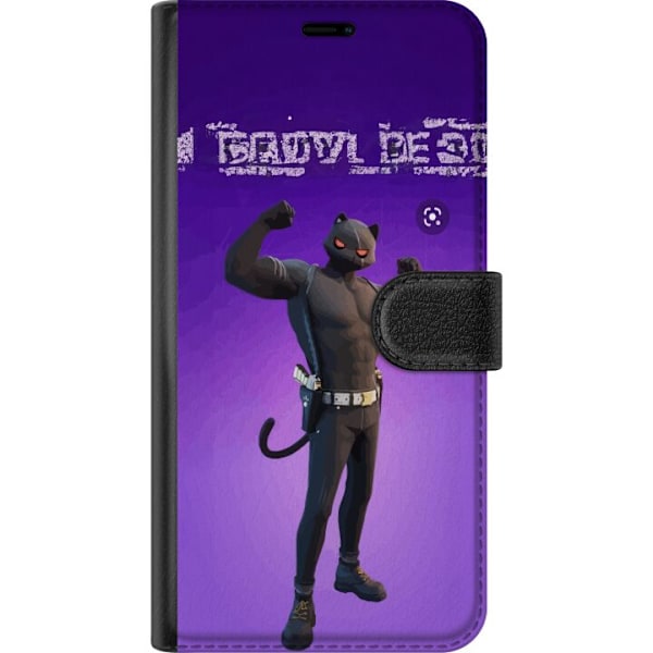 Apple iPhone 16 Pro Tegnebogsetui Fortnite - Meowscles