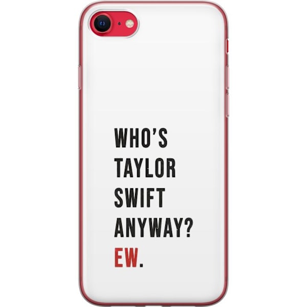 Apple iPhone 8 Gennemsigtig cover Taylor Swift