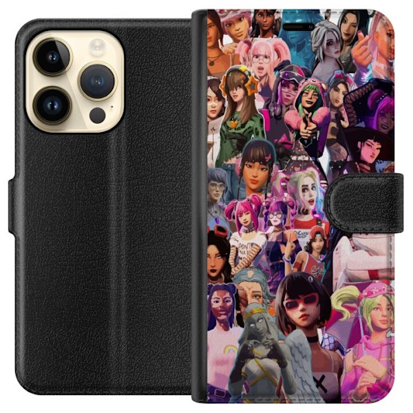 Apple iPhone 15 Pro Lommeboketui Harley Quinn