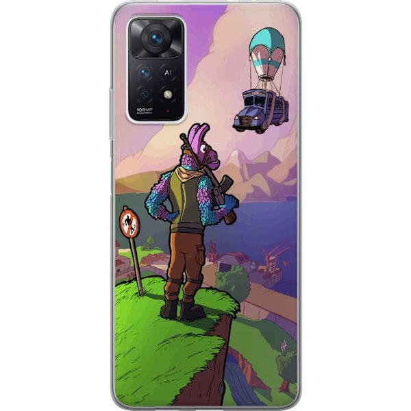 Xiaomi Redmi Note 11 Pro 5G Läpinäkyvä kuori Fortnite