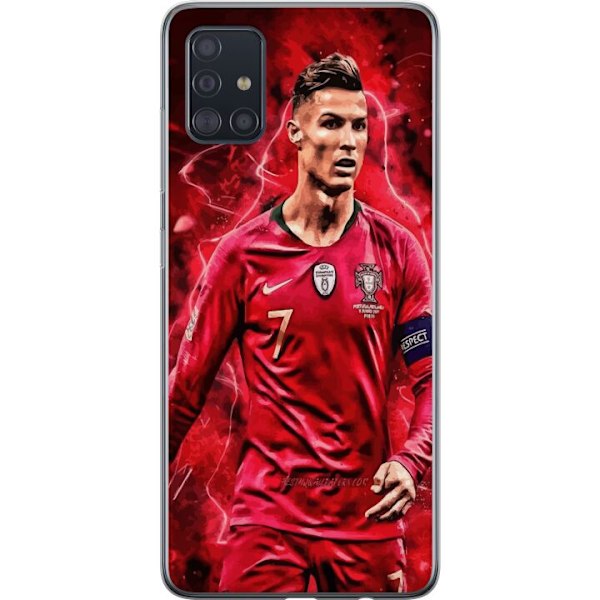 Samsung Galaxy A51 Gennemsigtig cover Ronaldo Færdigheder - C