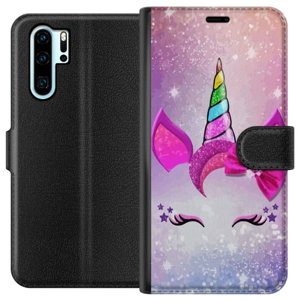Kompatibel Tegnebogsetui til Huawei P30 Pro Unicorn