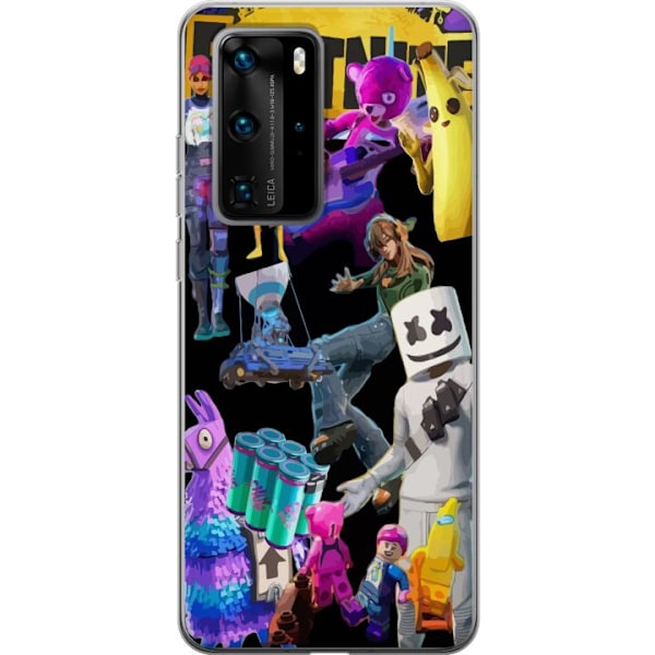 Huawei P40 Pro Gjennomsiktig deksel Fortnite