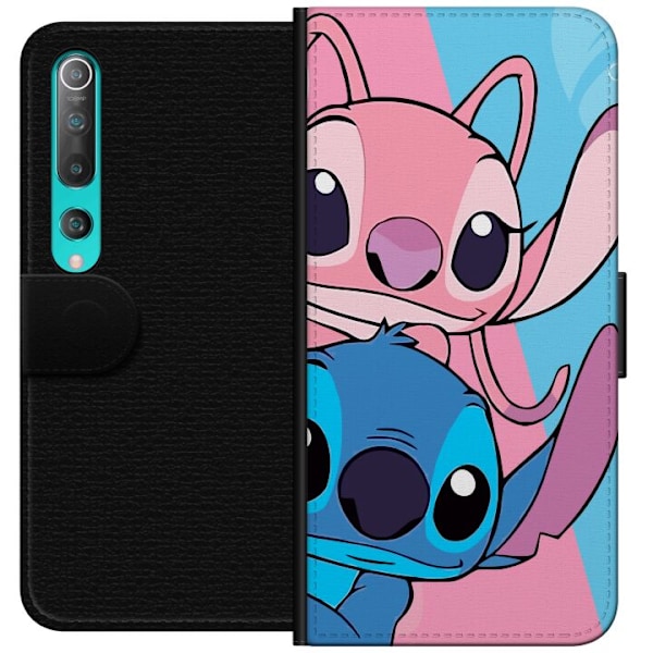 Xiaomi Mi 10 5G Tegnebogsetui Stitch & Angel