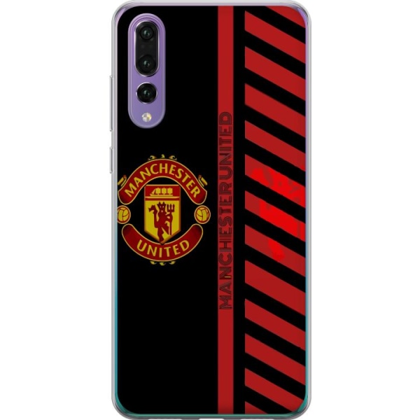 Huawei P20 Pro Gjennomsiktig deksel Manchester United