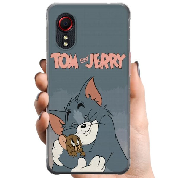 Samsung Galaxy Xcover 5 TPU Mobilcover Tom og Jerry
