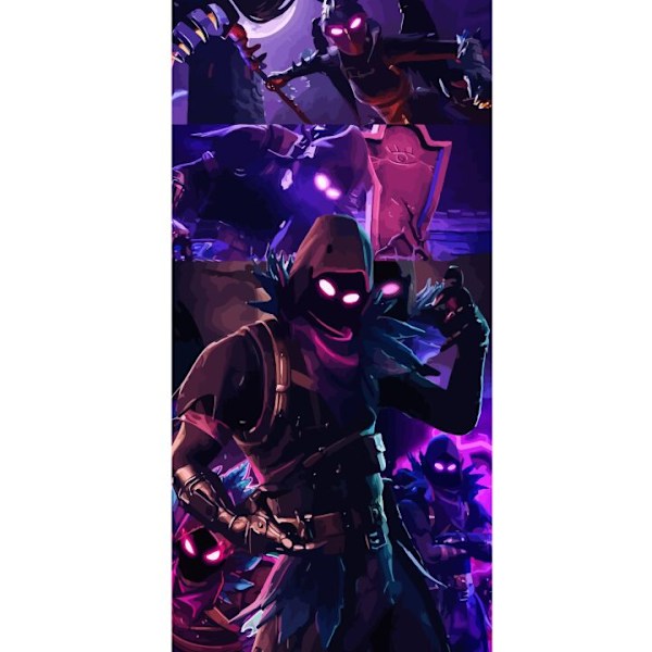 Apple iPhone 13 Pro Plånboksfodral Fortnite Raven