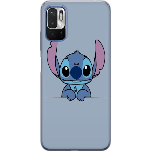 Xiaomi Redmi Note 10 5G Genomskinligt Skal Lilo & Stitch