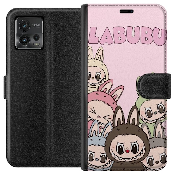 Motorola Moto G72 Tegnebogsetui Labubu Classics