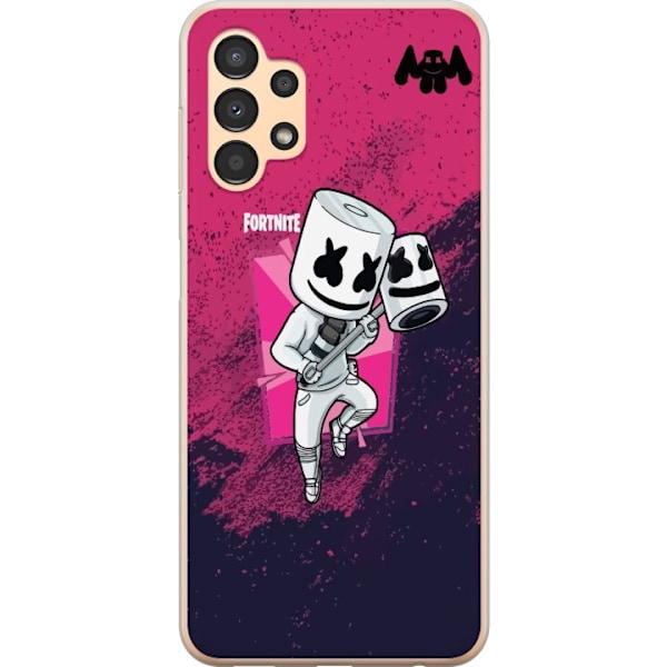 Samsung Galaxy A13 Gjennomsiktig deksel Marshmello Fortnite Sk