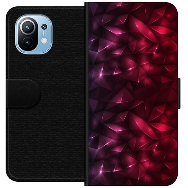 Xiaomi Mi 11 Lompakkokotelo Kiusoittava Punainen
