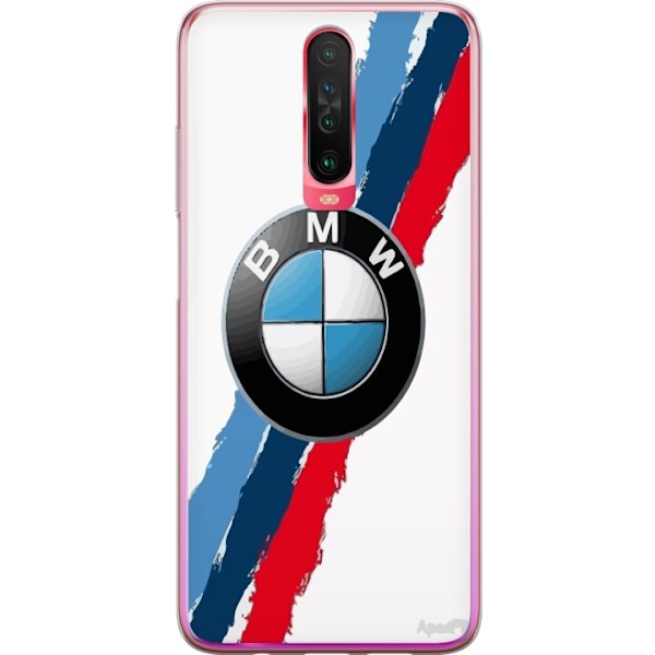 Xiaomi Redmi K30 Gennemsigtig cover BMW Striber