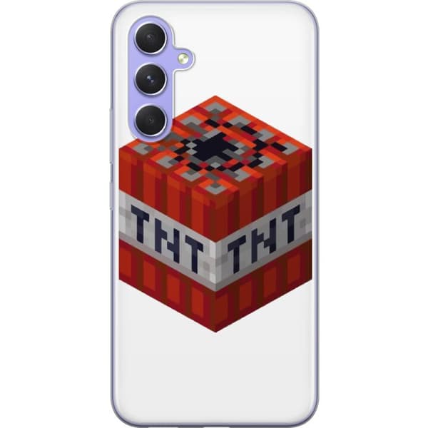 Kompatibelt Mobildeksel til Samsung Galaxy A54 Minecraft TNT
