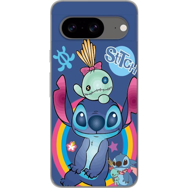 Google Pixel 8 Gennemsigtig cover Stitch og ven