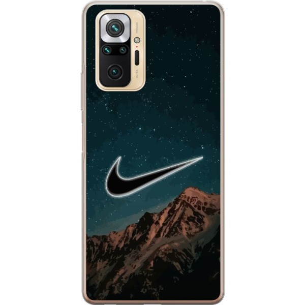 Xiaomi Redmi Note 10 Pro Genomskinligt Skal Nike