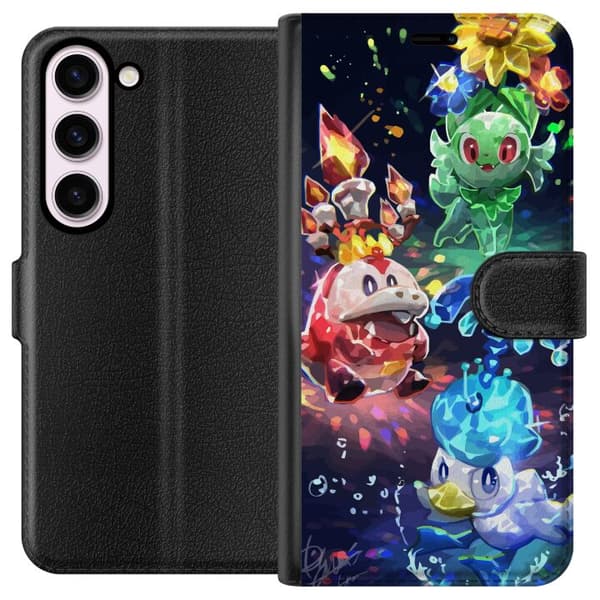 Kompatibelt Plånboksfodral till Samsung Galaxy S23 Pokémon