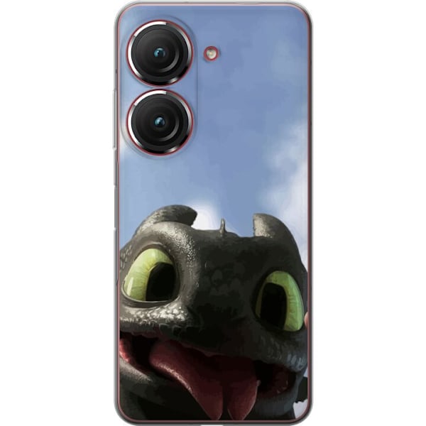 Asus Zenfone 9 Läpinäkyvä kuori Kuinka kouluttaa lohikäärmeesi