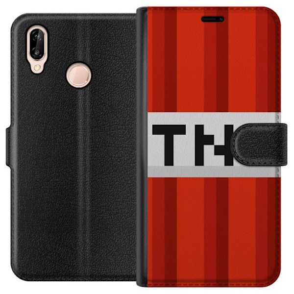 Huawei P20 lite Plånboksfodral Minecraft TNT