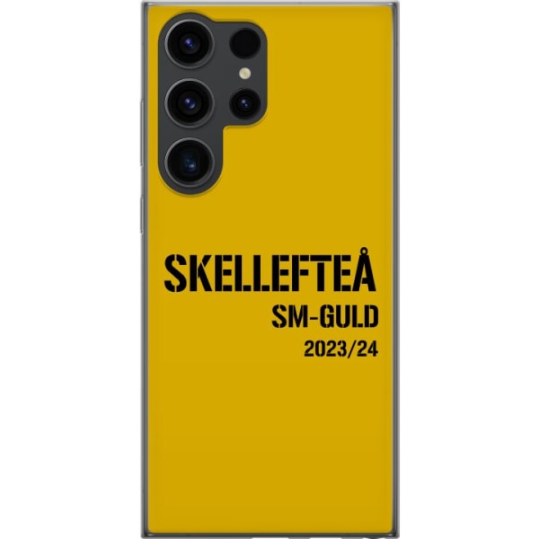 Samsung Galaxy S24 Ultra Gennemsigtig cover Skellefteå SM GUL
