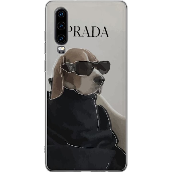 Huawei P30 Läpinäkyvä kuori Prada