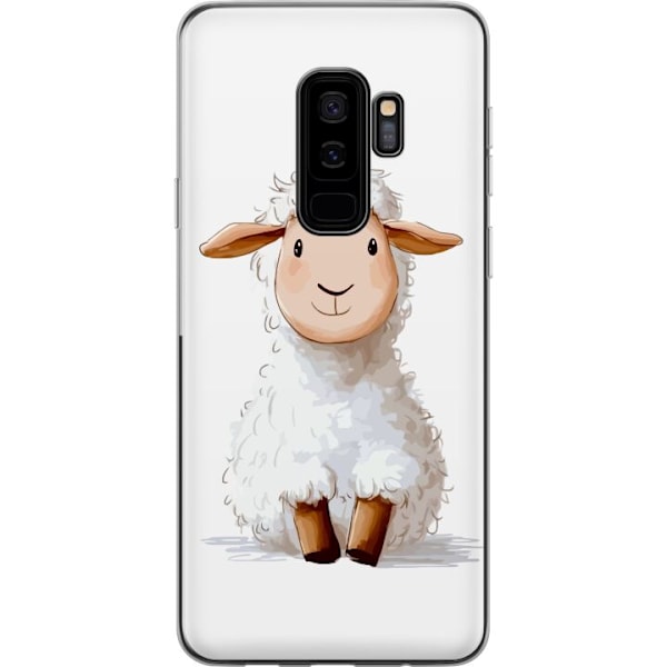Samsung Galaxy S9+ Genomskinligt Skal Sött Lamm – tecknad s