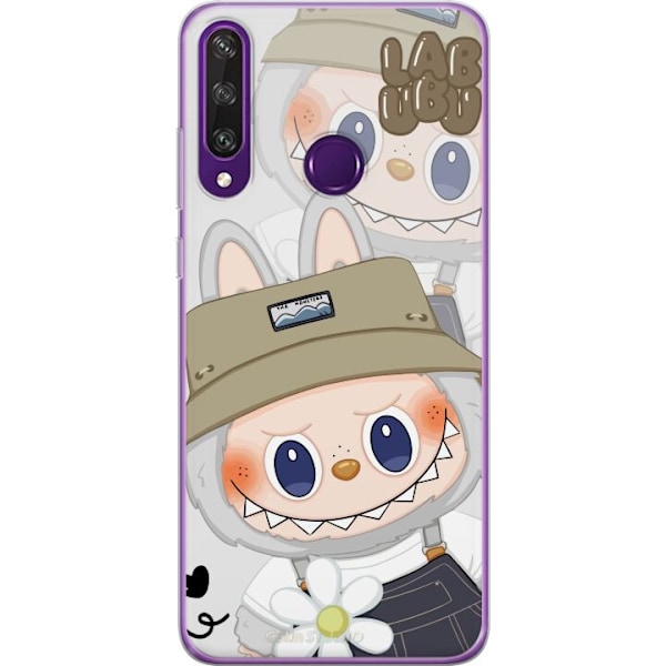 Huawei Y6p Läpinäkyvä kuori Labubu Minimal Mood - Yksinkert