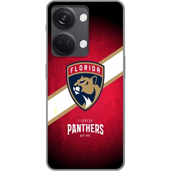 OnePlus Nord 3 Läpinäkyvä kuori Florida Panthers (NHL)