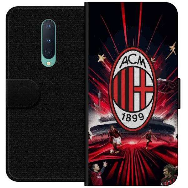 OnePlus 8 Lompakkokotelo AC Milan