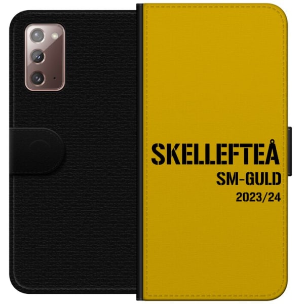 Samsung Galaxy Note20 Lompakkokotelo Skellefteå SM KULTA