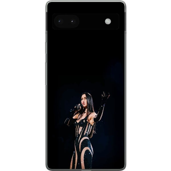Google Pixel 6a Läpinäkyvä kuori Dua Lipa – Pop Star Aesthetic