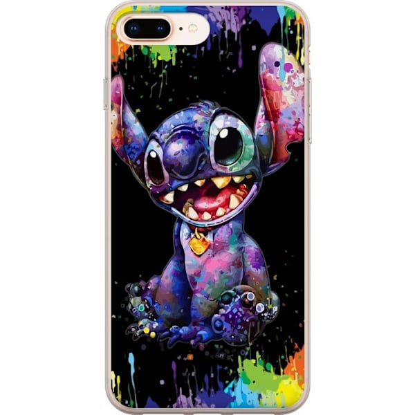 Apple iPhone 8 Plus Läpinäkyvä kuori Lilo ja Stitch