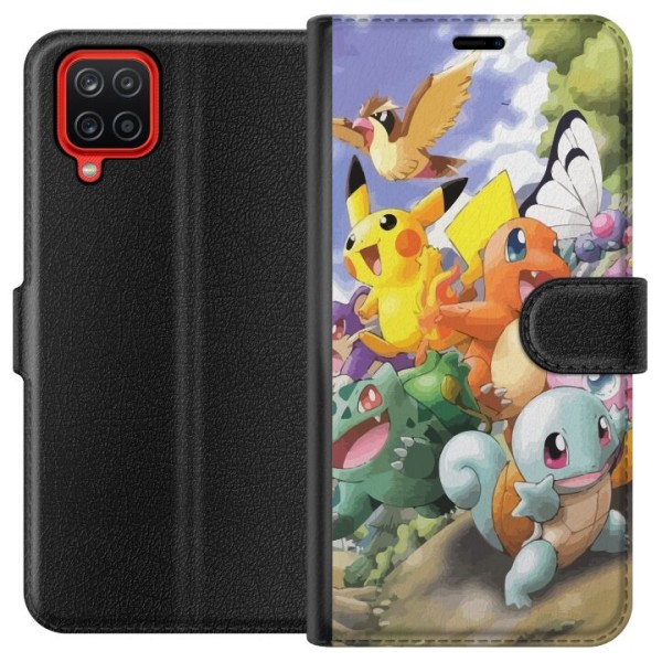 Samsung Galaxy A12 Plånboksfodral Pokemon