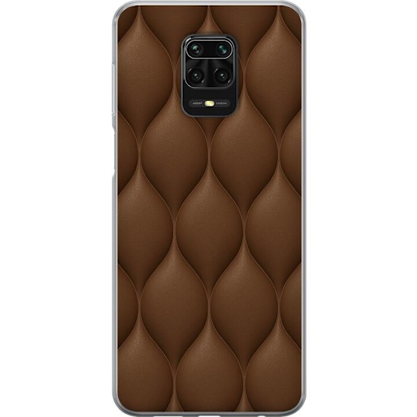 Xiaomi Redmi Note 9S Genomskinligt Skal Cocoa Scales