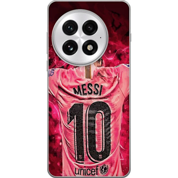 OnePlus 13 Läpinäkyvä kuori Messi Jalkapallo Barcelona Argentiina Motivoiva Legendaarinen Pelaaja FC Barcelona Numero 10 Urheilu Jalkapallo