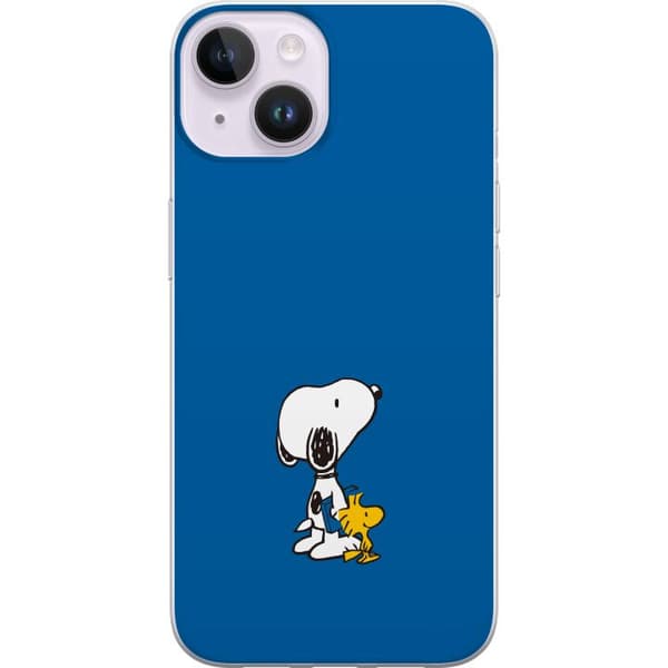 Kompatibelt Mobildeksel til Apple iPhone 14 Snoopy Snobben