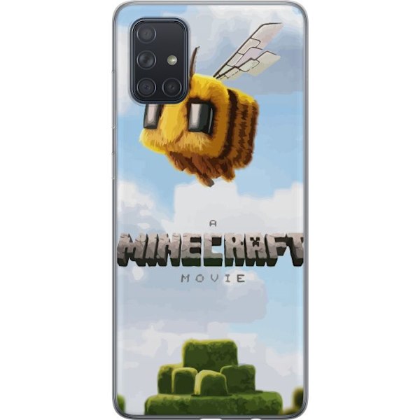 Samsung Galaxy A71 Gennemsigtig cover A Minecraft Movie