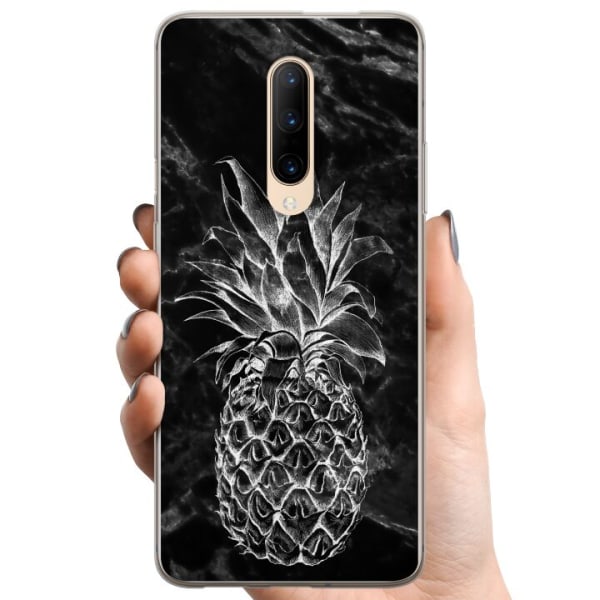 OnePlus 7 Pro TPU Mobildeksel Marmor Ananas