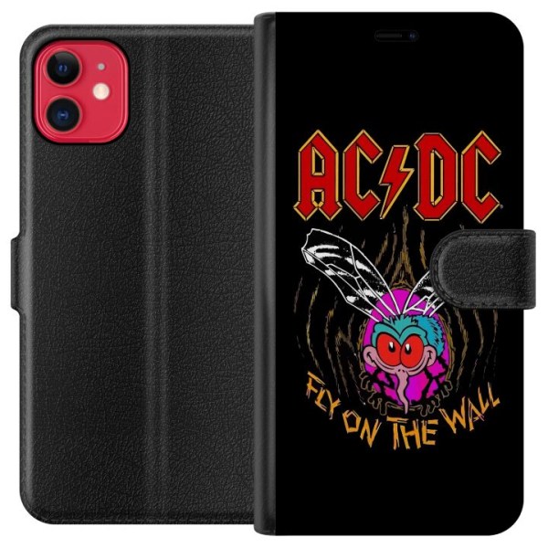 Apple iPhone 11 Lompakkokotelo ACDC