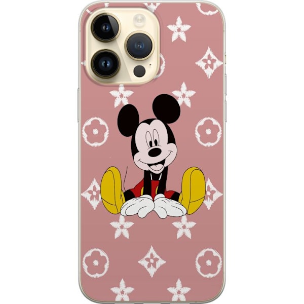 Apple iPhone 14 Pro Max Gjennomsiktig deksel Mickey Mouse