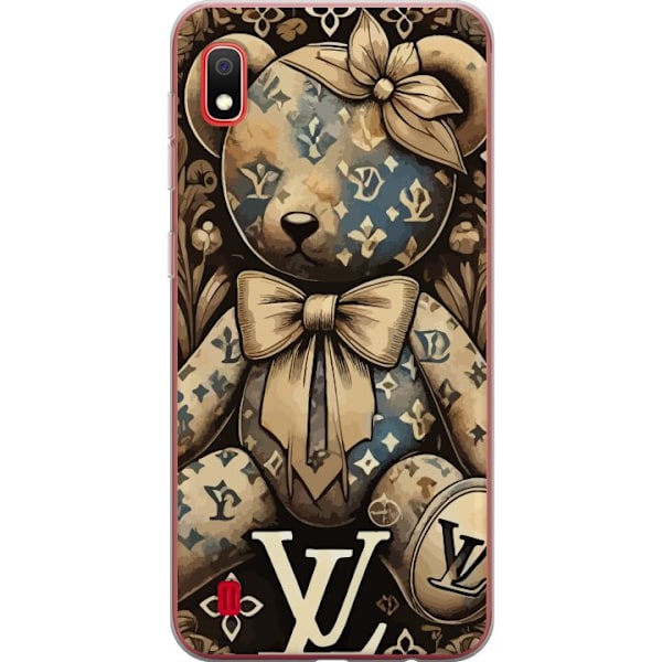 Samsung Galaxy A10 Genomskinligt Skal Teddy Vuitton