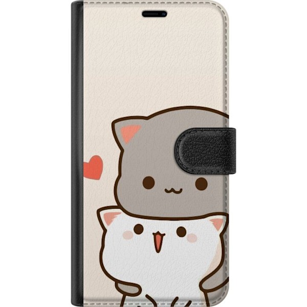 OnePlus 6 Lompakkokotelo Kawaii Rakkaus