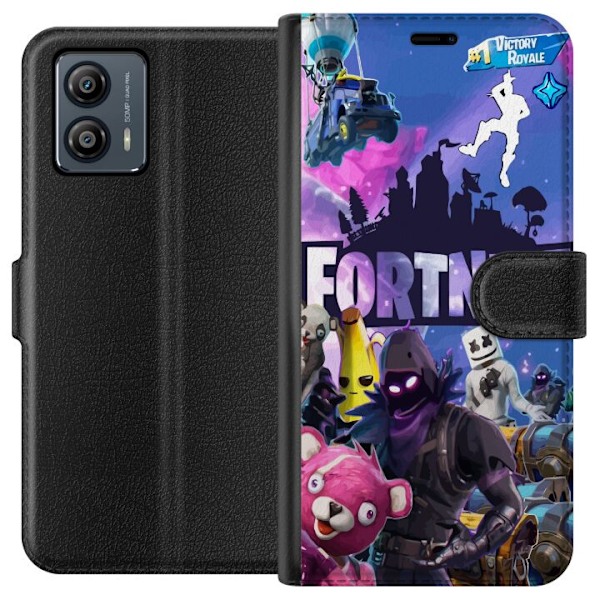 Motorola Moto G53 Lompakkokotelo Fortnite