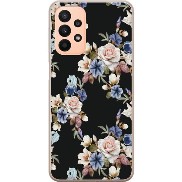 Kompatibelt Mobildeksel til Samsung Galaxy A23 Blomstre