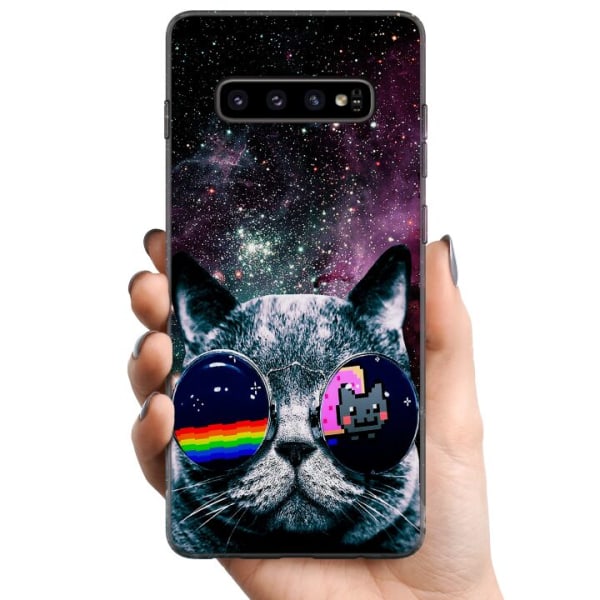 Samsung Galaxy S10 TPU Mobildeksel Romkatt