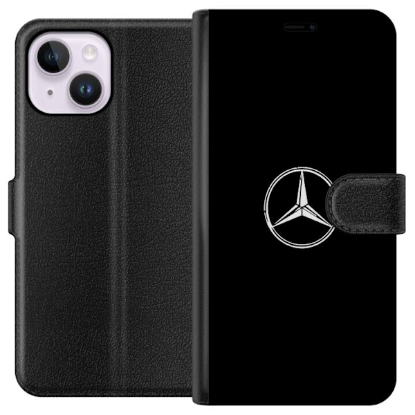 Apple iPhone 15 Plus Tegnebogsetui Mercedes-Benz