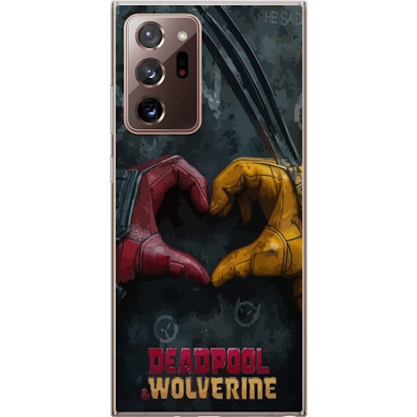 Samsung Galaxy Note20 Ultra Gennemsigtig cover Wolverine Deadp