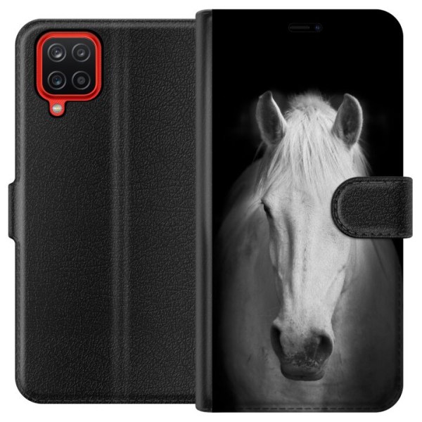 Samsung Galaxy A12 Plånboksfodral Häst