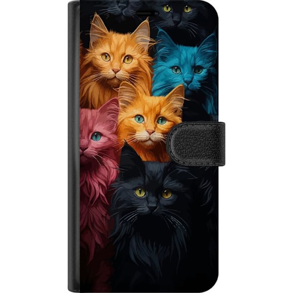 Motorola Moto G24 Lommeboketui Katter