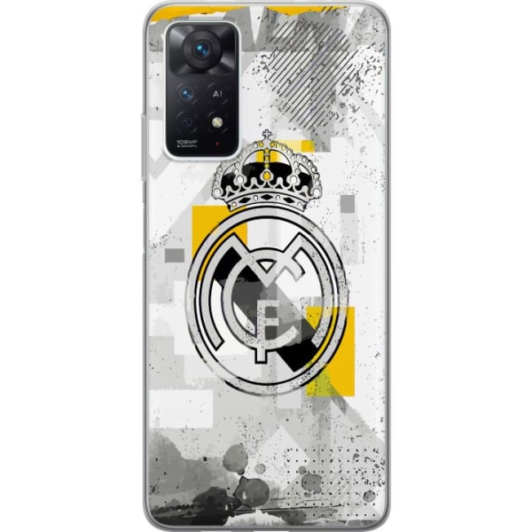 Xiaomi Redmi Note 11 Pro 5G Gennemsigtig cover Real Madrid